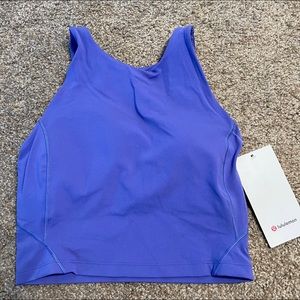 Lululemon Align High-Neck Tank Charged Indigo Size 6